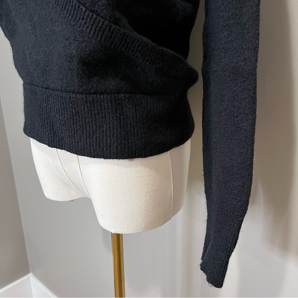 *SOLD*Madewell Faux Wrap Alpaca Wool Blend Sweater Size XS - Picture 4 of 7